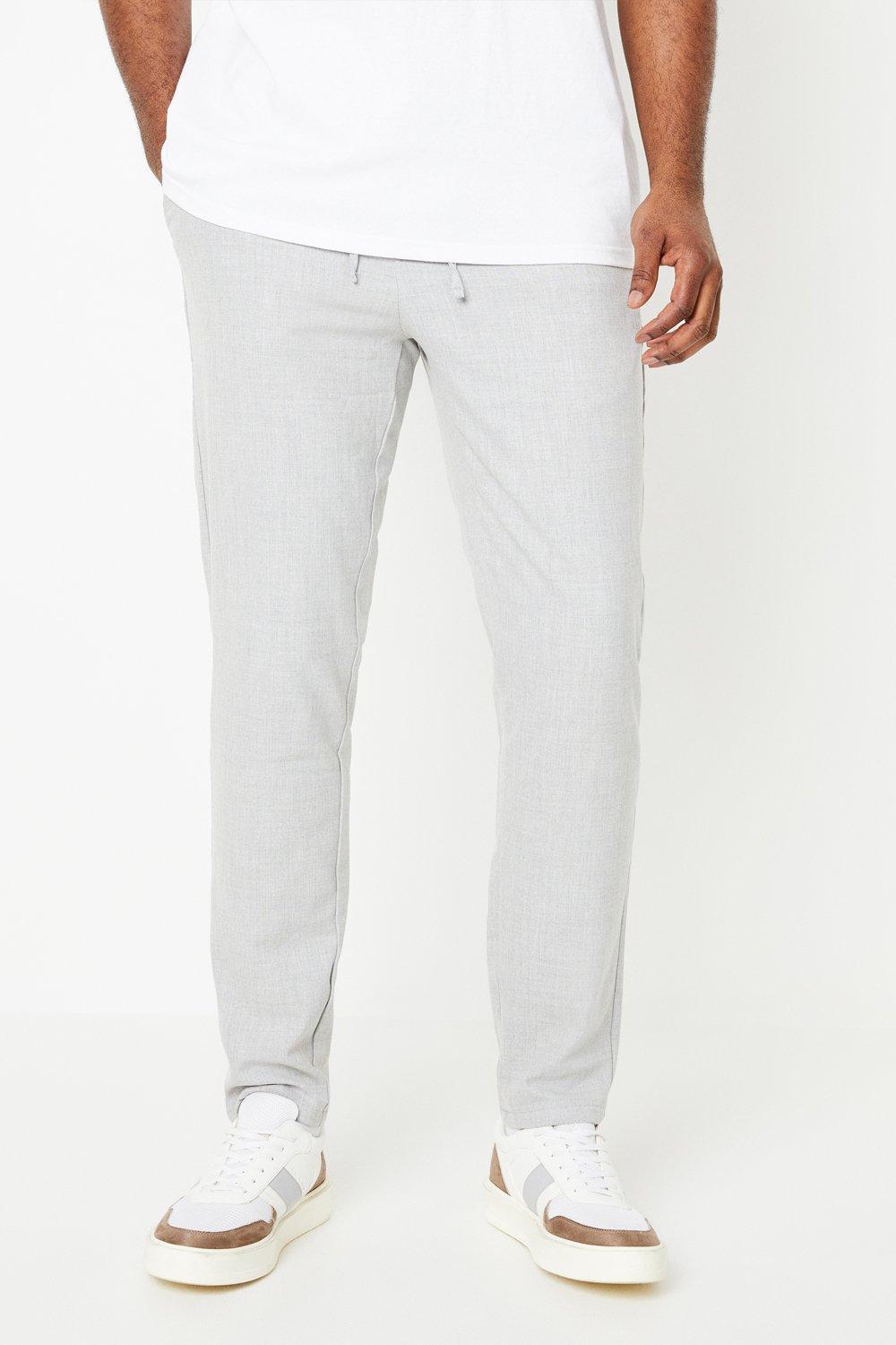 Mens Slim Fit Tapered Trouser from Burton